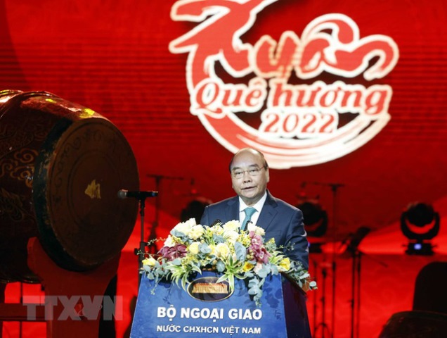 Chủ tịch nước Nguyễn Xuân Phúc: Bà con kiều bào đã có nhiều đóng góp quý báu cho đất nước